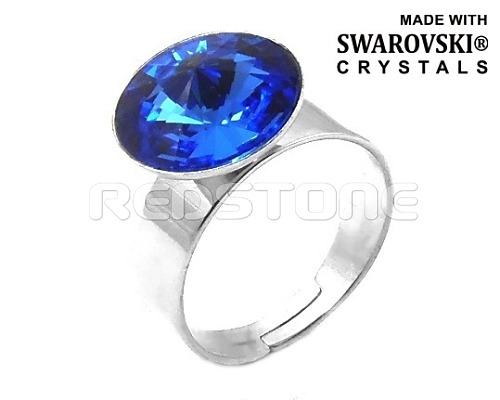 Prsten Swarovski Crystals RED8101